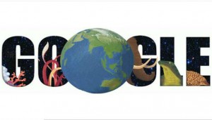 El "doodle" de Google para homenajear al planeta 